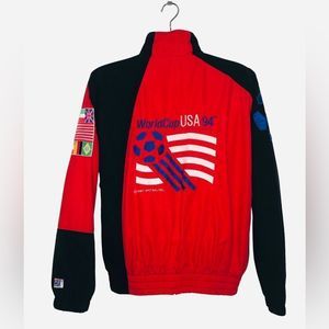 WORLD CUP USA 1994 The Game Medium Jacket Coat Mint! 94’ 90’s Vintage.